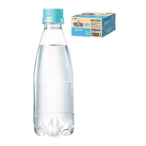 웅진빅토리아 플레인 ECO 무라벨 탄산수, 350ml, 20개