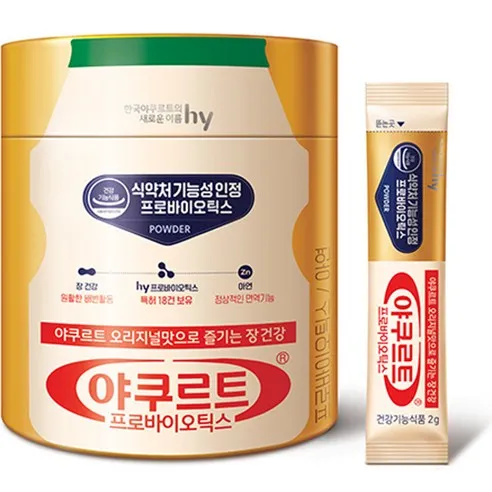 야쿠르트 프로바이오틱스 유산균 60p, 120g, 1개