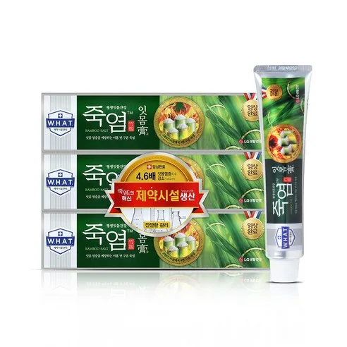 죽염 잇몸고 치약, 120g, 3개