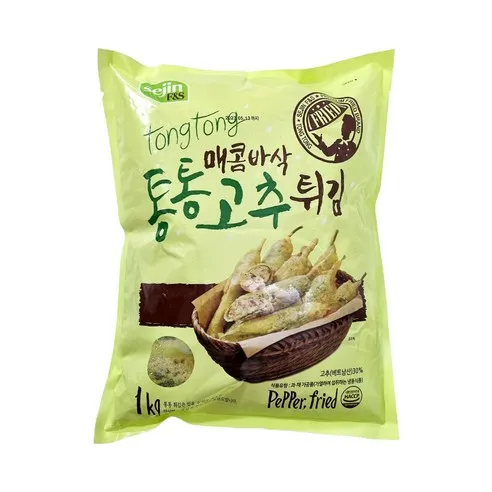 세진 통통 고추 튀김, 세진 통통오징어튀김..., 1kg, 2개