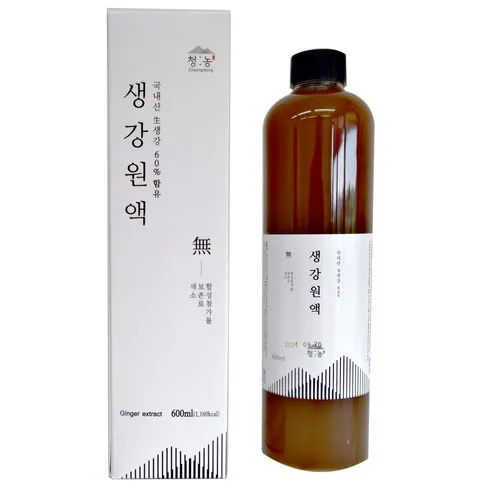 청농 생강원액, 600ml, 1개입, 1개