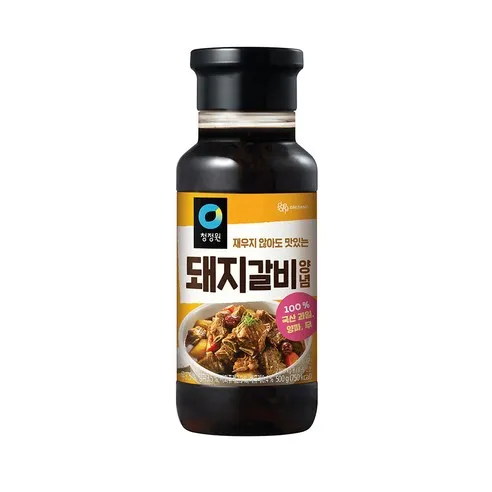 청정원 돼지갈비양념 500g, 500g, 1개