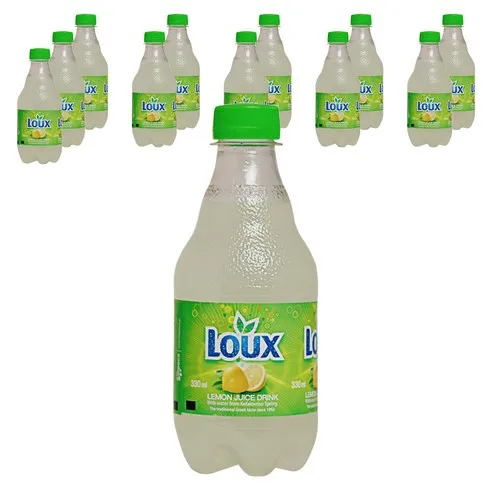 룩스 탄산레몬 드링크, 330ml, 12개