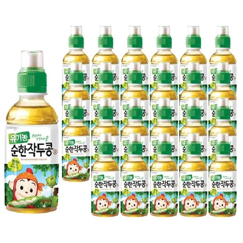 웅진 유기농 순한작두콩, 200ml, 24개