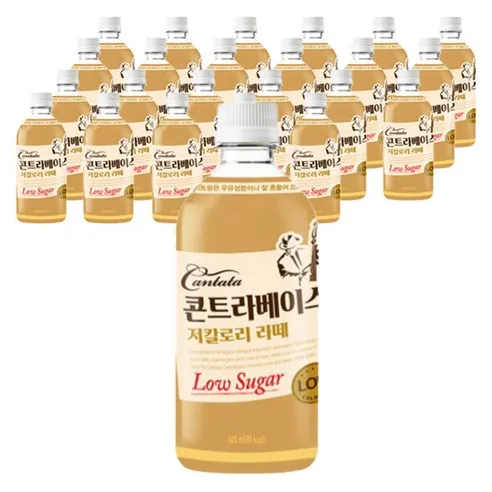 칸타타 콘트라베이스 콜드브루 라떼, 500ml, 24개