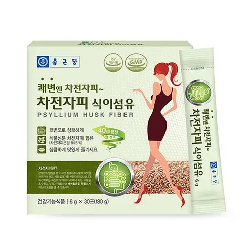 종근당 차전자피 식이섬유 30개입, 180g, 1개