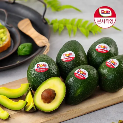 [돌] [Dole 본사직영] 아보카도 대과 10개 2.2kg (개당 220g 내외), 220g, 10개