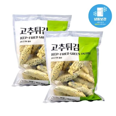 농우 고추튀김 (냉동) 1KG X 2봉, 1kg, 2개