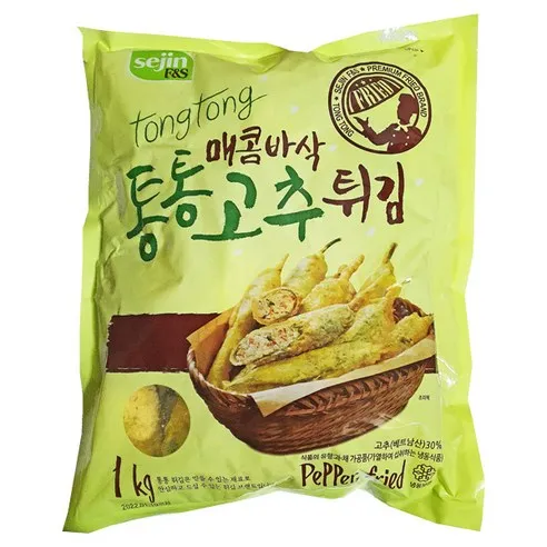 판매자 햇살누리 상품 통통 고추 튀김, 1kg, 1개