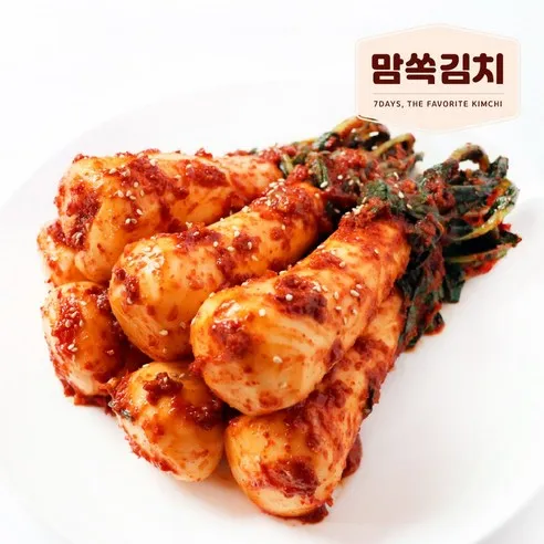 맘쏙김치 100% 국내산 총각김치, 3kg, 1개