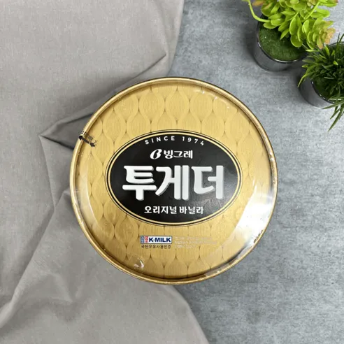 빙그레 투게더바닐라 1개, 900ml, 1개