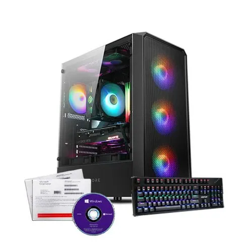 포유컴퓨터 엘더레이크 Gaming 조립PC 블랙 (i5-12400F WIN10 Home RAM 16GB NVMe 500GB RTX3070)