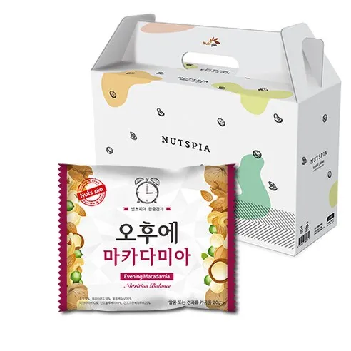 넛츠피아 오후에 마카다미아 하루견과, 1kg, 1개