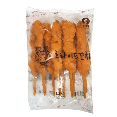 푸드드림 청우 후라이드 꼬치 130gx10개입 1.3kg, 1.3kg, 1개