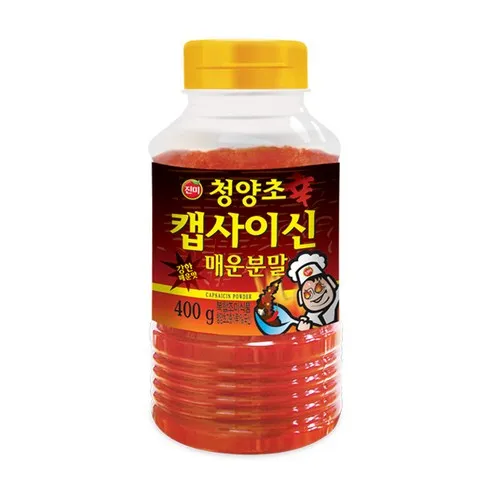 진미 청양초 캡사이신분말 고추, 400g, 1개