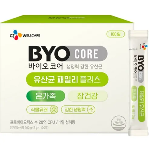 BYO 식물유래 유산균 패밀리 플러스, 200g, 1개