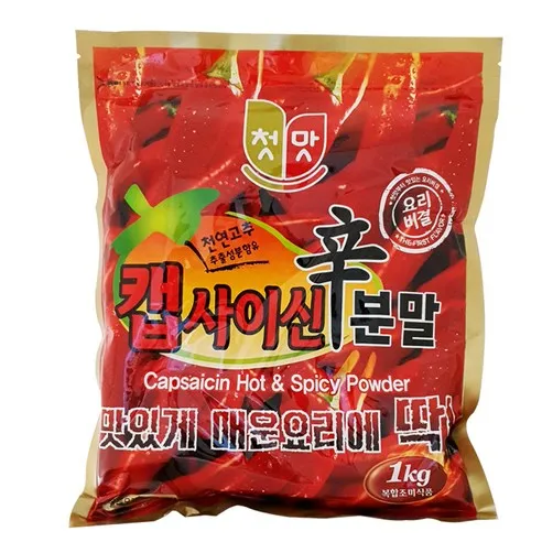 첫맛 캡사이신 분말, 1kg, 1개