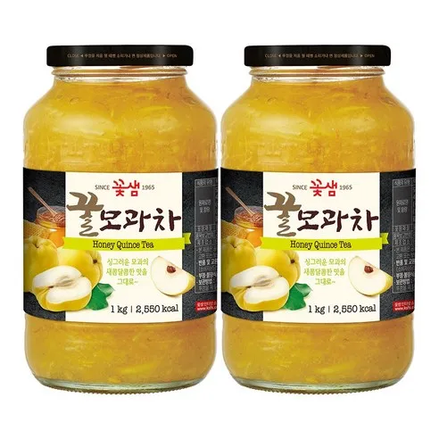 꽃샘 꿀모과차 1kg x 2개, 1kg, 1개입, 2개