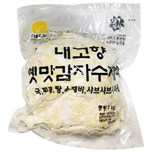 (내고향) 생감자수제비kg 생수제비 생사리 감자수제비, 1kg, 1개