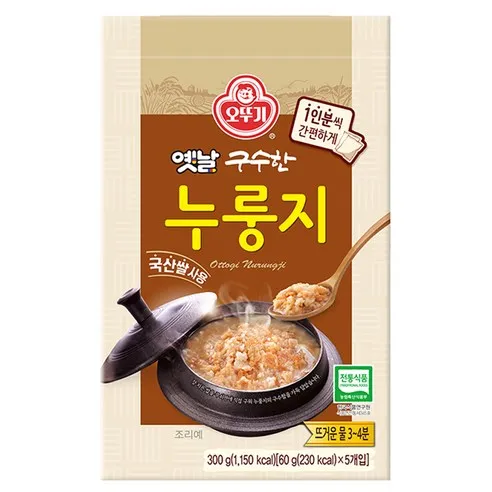 오뚜기 옛날 구수한 누룽지, 300g, 1개