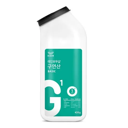 레인보우샵 구연산 베이직 톡톡이, 420g, 1개