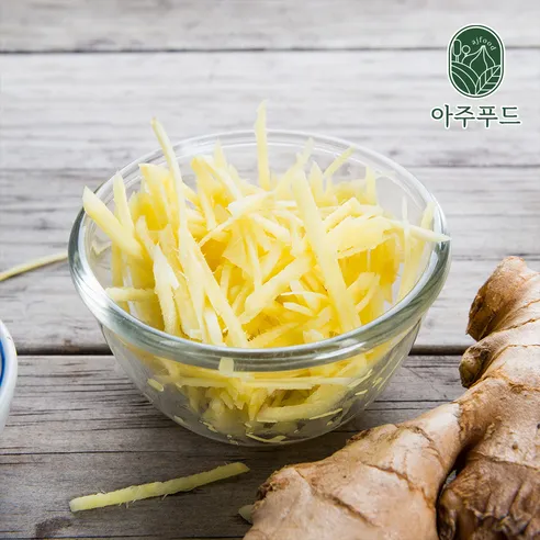 100% 국내산 생강으로 만든 생강채 300g 500g 1kg, 500g, 1개